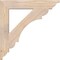 Ekena Millwork Olympic Traditional Smooth Bracket, Douglas Fir, 3 1/2"W x 24"D x 24"H BKT04X24X24OLY01SDF - alternate 4